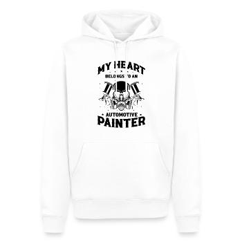 Autolackierer für Autolackierer für Autodetailer - Männer Premium Bio Hoodie - Weiß - Vorne - Nico (187cm)