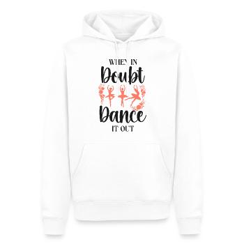 Ballet Dancer Dance Girl Ballerina - Männer Premium Bio Hoodie - Weiß - Vorne - Nico (187cm)