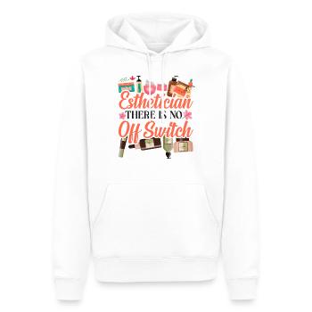 Cute Licensed Esthetician Skincare - Männer Premium Bio Hoodie - Weiß - Vorne - Nico (187cm)