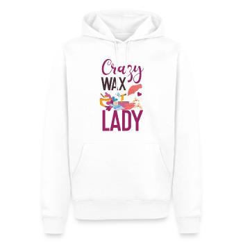 Cute Esthetician Skincare - Männer Premium Bio Hoodie - Weiß - Vorne - Nico (187cm)