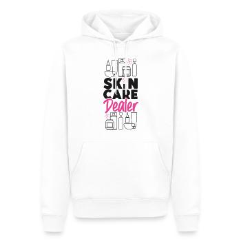 Cute Licensed Esthetician Skincare - Männer Premium Bio Hoodie - Weiß - Vorne - Nico (187cm)