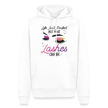 Esthetician Skincare Beautician - Männer Premium Bio Hoodie - Weiß - Vorne - Nico (187cm)