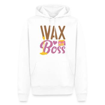 Cute Esthetician Skincare - Männer Premium Bio Hoodie - Weiß - Vorne - Nico (187cm)