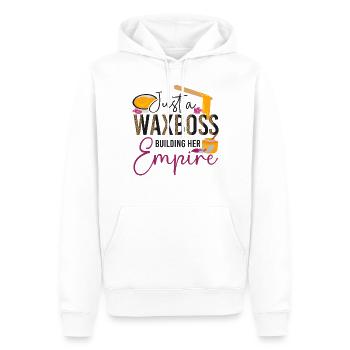 Cute Esthetician Skincare - Männer Premium Bio Hoodie - Weiß - Vorne - Nico (187cm)