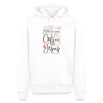 Esthetician Skincare Beautician - Männer Premium Bio Hoodie - Weiß - Vorne - Nico (187cm)