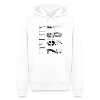 Vintage 1982 Special Edition Cadeau d’anniversaire - Sweat à capuche Premium bio Homme - blanc - Devant - Nico (187cm)