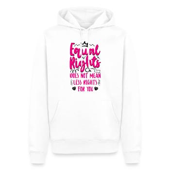 Feminist Equal Rights For Others - Männer Premium Bio Hoodie - Weiß - Vorne - Nico (187cm)