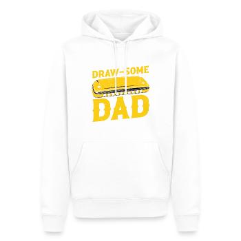Harmonikaspieler für Munharmonika Spieler - Männer Premium Bio Hoodie - Weiß - Vorne - Nico (187cm)