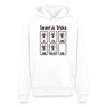 Tarentule éleveur araignée propriétaire tarentule - Sweat à capuche Premium bio Homme - blanc - Devant - Nico (187cm)
