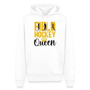 Field Hockey Queen Field Hockey - Männer Premium Bio Hoodie - Weiß - Vorne - Nico (187cm)