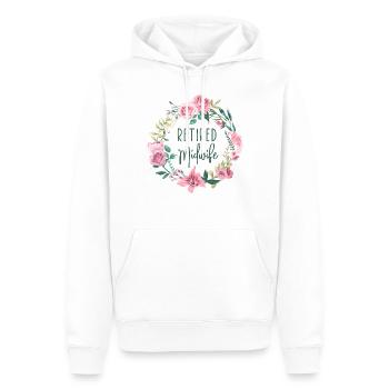 Nurse Midwife Birth Worker - Männer Premium Bio Hoodie - Weiß - Vorne - Nico (187cm)