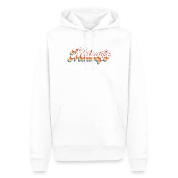 Nurse Midwife Birth Worker Retro - Männer Premium Bio Hoodie - Weiß - Vorne - Nico (187cm)