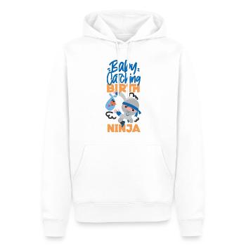 LD Labour And Delivery Nurse - Men’s Premium Organic Hoodie - white - Front - Nico (187cm)
