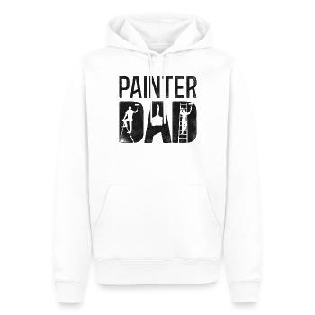 House Painter Decorator Painter - Männer Premium Bio Hoodie - Weiß - Vorne - Nico (187cm)