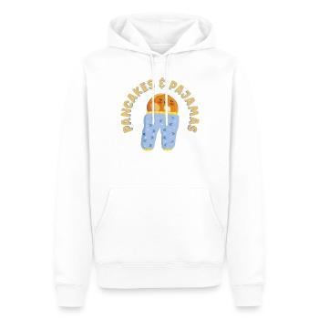Pancake Lover Kids Pancakes & - Männer Premium Bio Hoodie - Weiß - Vorne - Nico (187cm)