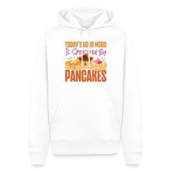 Pancake Lover Kids Today's Good - Männer Premium Bio Hoodie - Weiß - Vorne - Nico (187cm)