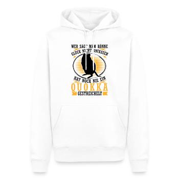 Quokka streicheln Beuteltier Quokka - Männer Premium Bio Hoodie - Weiß - Vorne - Nico (187cm)