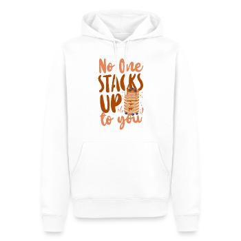 Pancake Lover Kids Valentines Day - Männer Premium Bio Hoodie - Weiß - Vorne - Nico (187cm)