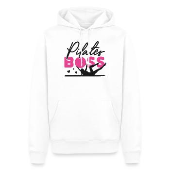 Pilates Instructor Teacher Pilates - Männer Premium Bio Hoodie - Weiß - Vorne - Nico (187cm)