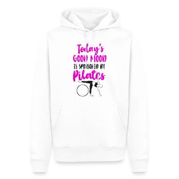 Pilates Instructor Teacher Today's - Männer Premium Bio Hoodie - Weiß - Vorne - Nico (187cm)