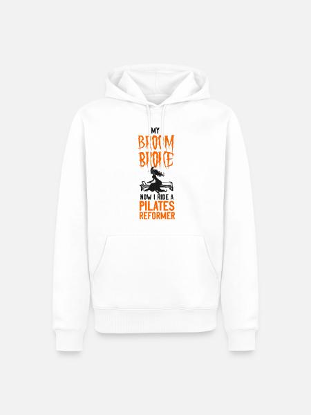 Instructeur de Pilates Enseignant - Sweat à capuche Premium bio Homme - blanc