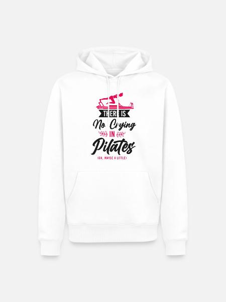 Pilates Instructor Teacher There - Men’s Premium Organic Hoodie - white