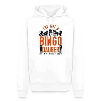Bingo Player I've Got A Bingo - Männer Premium Bio Hoodie - Weiß - Vorne - Nico (187cm)