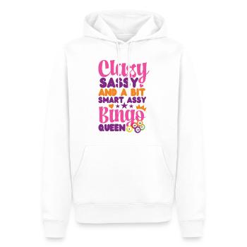 Bingo Player Classy Sassy And A - Männer Premium Bio Hoodie - Weiß - Vorne - Nico (187cm)