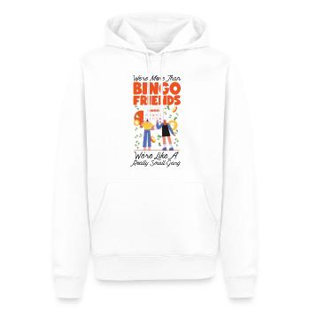 Bingo Player Friends Besties - Männer Premium Bio Hoodie - Weiß - Vorne - Nico (187cm)