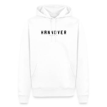 Hannover Meine Stadt - Männer Premium Bio Hoodie - Weiß - Vorne - Nico (187cm)