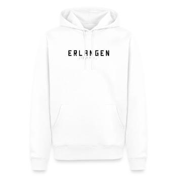 Erlangen Meine Stadt - Männer Premium Bio Hoodie - Weiß - Vorne - Nico (187cm)