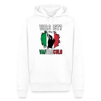 Italien Italiener Vaffanculo - Männer Premium Bio Hoodie - Weiß - Vorne - Nico (187cm)
