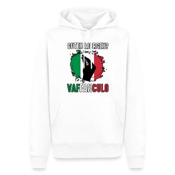 Italien Italiener Vaffanculo - Männer Premium Bio Hoodie - Weiß - Vorne - Nico (187cm)