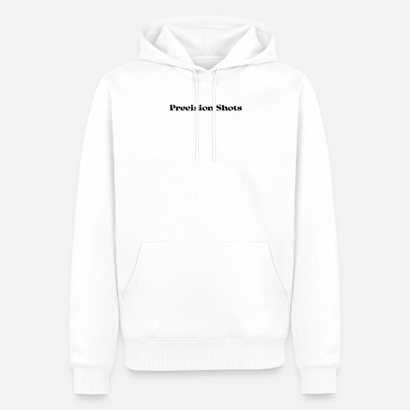 Billiards - Precision Shots - Men’s Premium Organic Hoodie - white