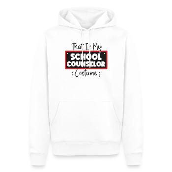 School Counselor Halloween That Is - Männer Premium Bio Hoodie - Weiß - Vorne - Nico (187cm)