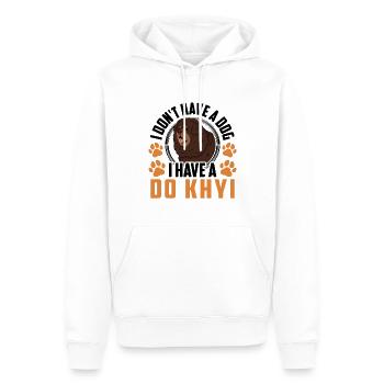 Habe einen Do Khyi Tibetdogge Tibetmastiff - Männer Premium Bio Hoodie - Weiß - Vorne - Nico (187cm)