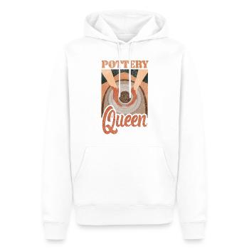Pottery Ceramics Artist Queen - Männer Premium Bio Hoodie - Weiß - Vorne - Nico (187cm)