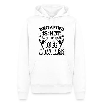 Baton Twirling Dare To Be a Twirler - Men’s Premium Organic Hoodie - white - Front - Nico (187cm)