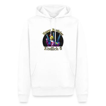 Geburtstag 6 Jahre Happy Birthday - Männer Premium Bio Hoodie - Weiß - Vorne - Nico (187cm)