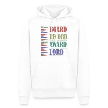 Backgammon Spiel - Männer Premium Bio Hoodie - Weiß - Vorne - Nico (187cm)