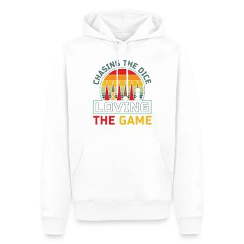 Backgammon Spiel - Männer Premium Bio Hoodie - Weiß - Vorne - Nico (187cm)