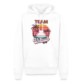 Urlaub Strand Strandurlaub Palmen Familie Sommer - Männer Premium Bio Hoodie - Weiß - Vorne - Nico (187cm)