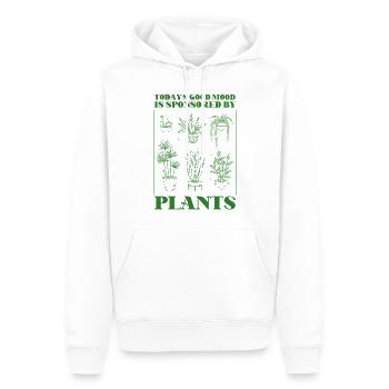 Plant Lover Gardening Today's Good - Männer Premium Bio Hoodie - Weiß - Vorne - Nico (187cm)