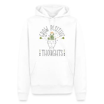 Plant Lover Gardening Grow - Men’s Premium Organic Hoodie - white - Front - Nico (187cm)