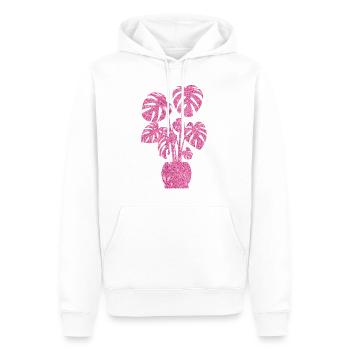 Plant Lover Gardening Diamond - Männer Premium Bio Hoodie - Weiß - Vorne - Nico (187cm)