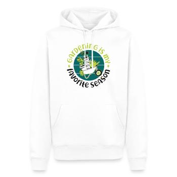 Plant Lover Gardening Gardening Is - Männer Premium Bio Hoodie - Weiß - Vorne - Nico (187cm)
