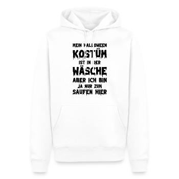 Halloween Spruch Halloween Lustiges Halloween - Männer Premium Bio Hoodie - Weiß - Vorne - Nico (187cm)