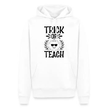 Pumpkin Trick Or Teach School Teacher Halloween - Männer Premium Bio Hoodie - Weiß - Vorne - Nico (187cm)