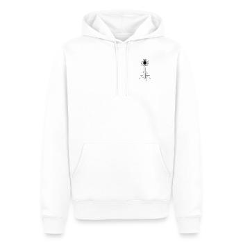 Computer Programmer - Anatomical Heart CPU Process - Men’s Premium Organic Hoodie - white - Front - Nico (187cm)