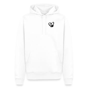 Squirrel Owner - Cute Squirrel Heart Squirrel - Männer Premium Bio Hoodie - Weiß - Vorne - Nico (187cm)